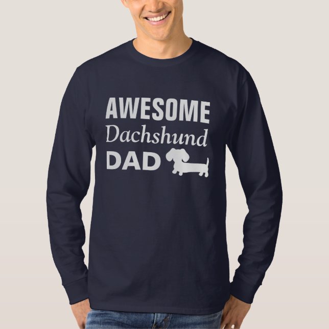 Doxe Pappa Gift | Fantastisk Dachshund Pappa Shirt T (Framsida)