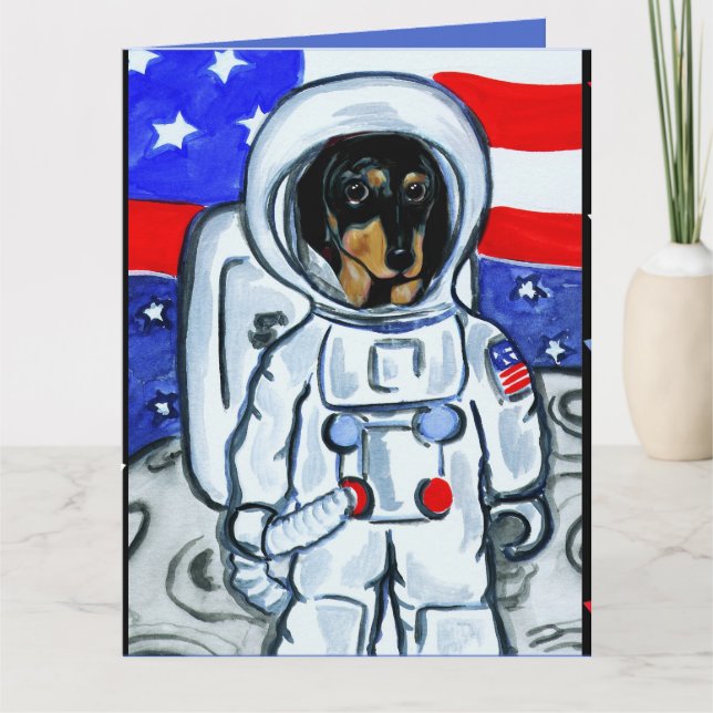 DOXIE ASTRONAUT  KORT (Framsida)