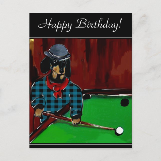DOXIE BILLIARD VYKORT (Framsida)