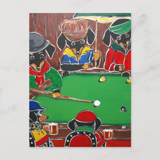 DOXIE BILLIARD VYKORT (Framsida)