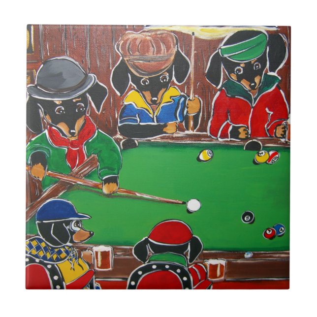 DOXIE BILLIARDS KAKELPLATTA (Framsidan)
