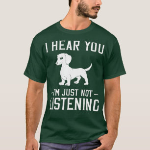 Doxie Dachshund Hund Puppies Owner Älskare _20 T Shirt