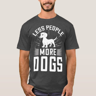 Doxie Dachshund Hund Puppies Owner Älskare T Shirt