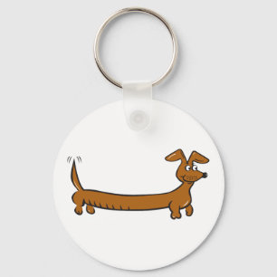 Doxie Dachshund Nyckelring