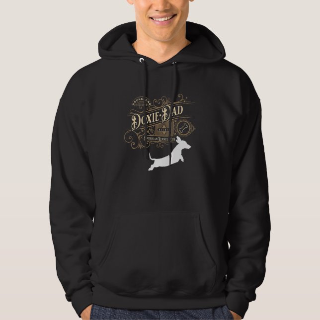 Doxie Dad Hoodie (Framsida)