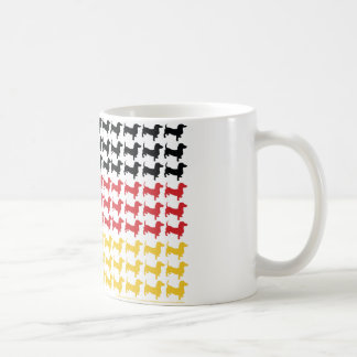 DOXIE-GERMAN-FLAGGA KAFFEMUGG
