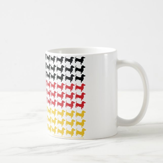 DOXIE-GERMAN-FLAGGA KAFFEMUGG (Höger)