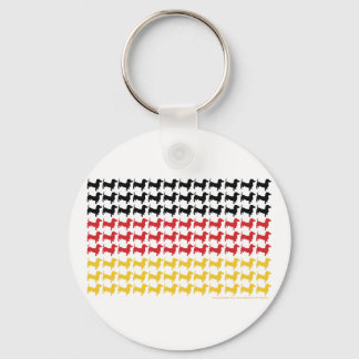 DOXIE-GERMAN-FLAGGA NYCKELRING