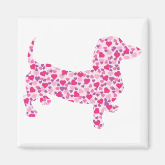 DOXIE-Hearts Magnet