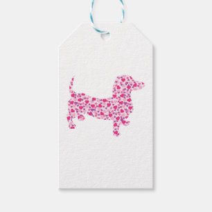 DOXIE-Hearts Presentetikett