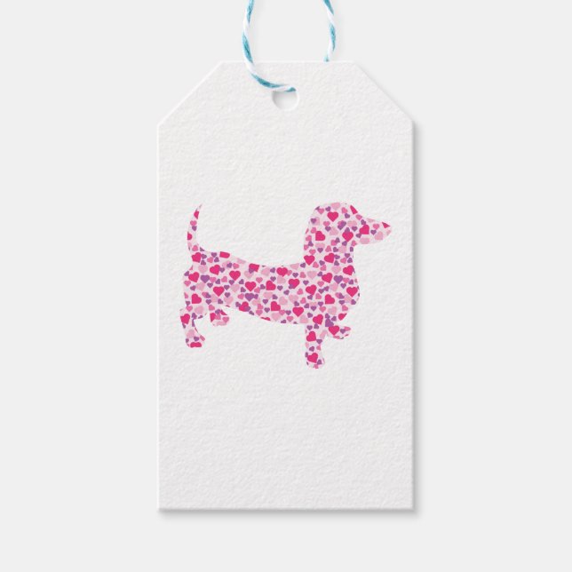 DOXIE-Hearts Presentetikett (Framsidan)