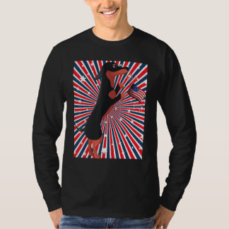 Doxie Independence day Cute Dachshund Wiener Hund T Shirt