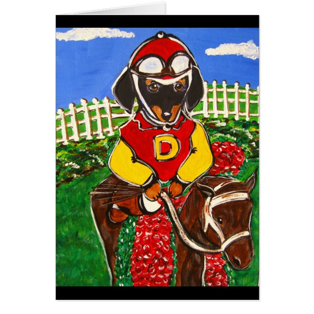 DOXIE JOCKEY HÄLSNINGSKORT (Framsidan)