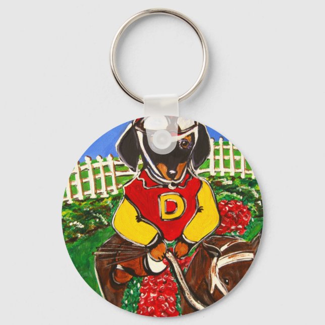 DOXIE JOCKEY NYCKELRING (Framsida)