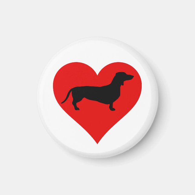 Doxie Kärlek Magnet (Framsidan)