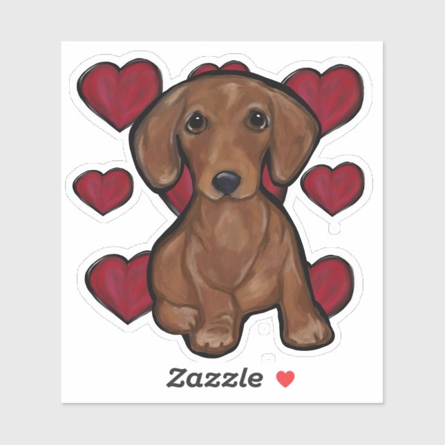 Doxie-klistermärken Klistermärken (Ark)