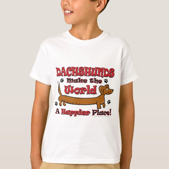 DOXIE-LYCKLIG TEE (Framsida)