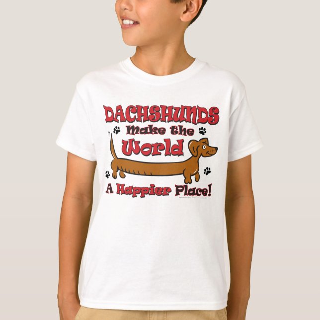 DOXIE-LYCKLIG TEE (Framsida)