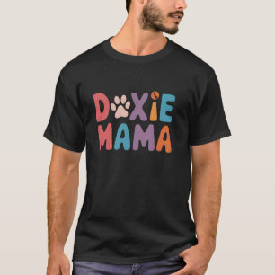 Doxie Mamma Hund Djurfantast Dachshund Mamma Famil T Shirt