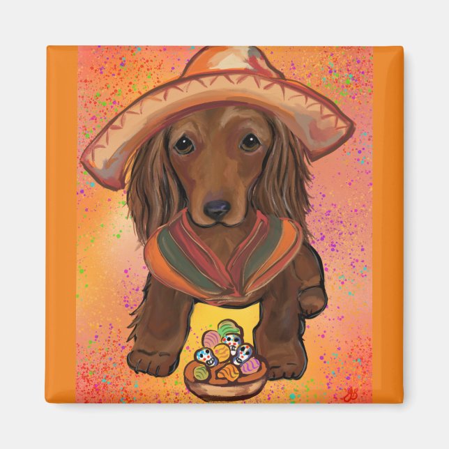 Doxie Mexiko Magnet (Framsidan)