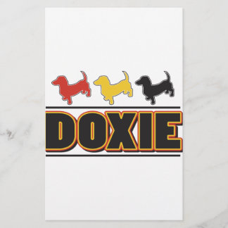 DOXIE-Ord-FÄRG Brevpapper