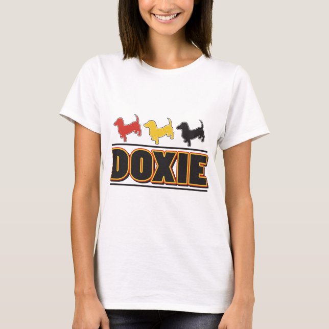 DOXIE-Ord-FÄRG T-shirt (Framsida)