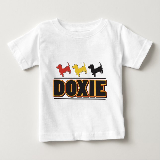 DOXIE-Ord-FÄRG T-shirt (Framsida)