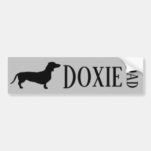 Doxie Pappa Bildekal