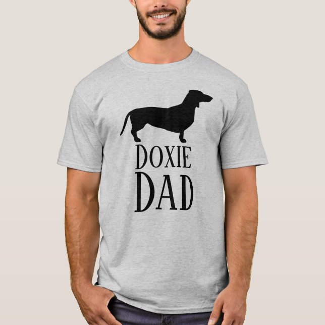 Doxie Pappa T-Shirt (Framsida)