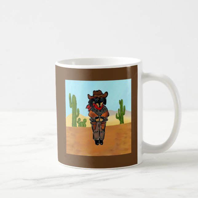 Doxie Pistolero Kaffemugg (Höger)