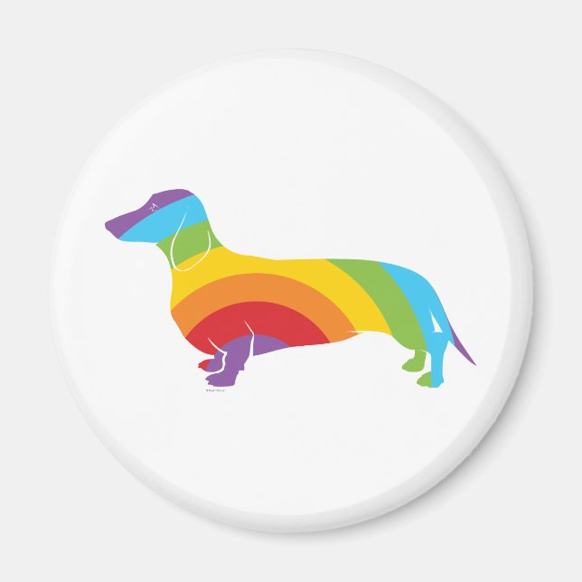 Doxie Rainbow-anslutning Magnet (Framsidan)