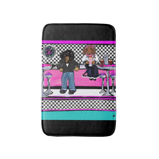 Doxie Rock and Roll Badrumsmatta (Framsidan (Vertikal))