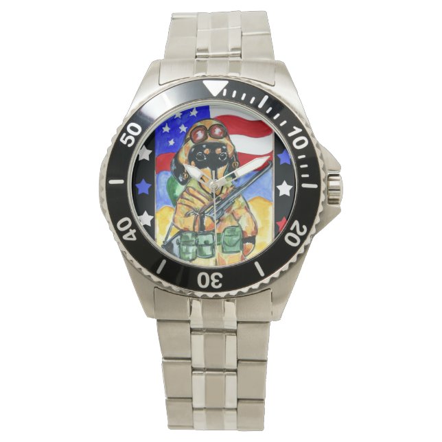 Doxie Soldat Armbandsur (Framsida)