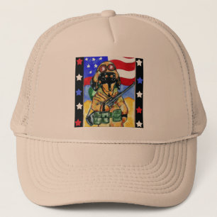 Doxie Soldier Keps