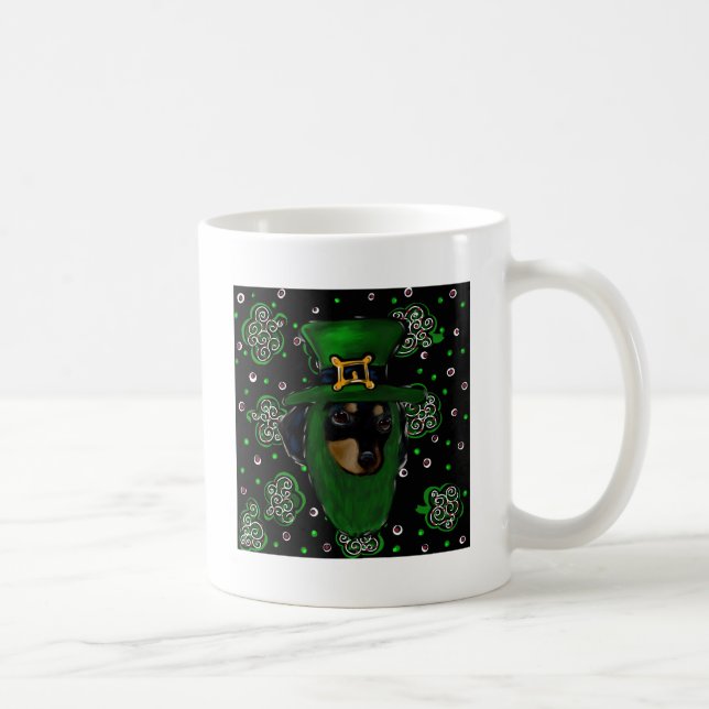 Doxie St. Patty Kaffemugg (Höger)