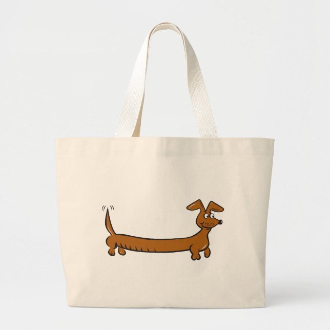 Doxie tax jumbo tygkasse (Framsidan)