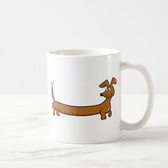 DOXIE-Tecknad Kaffemugg (Höger)