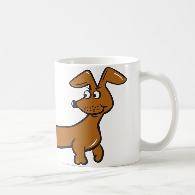 DOXIE-Tecknad Kaffemugg (Höger)