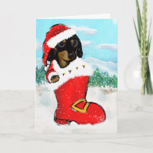 Doxie Tomte Kort