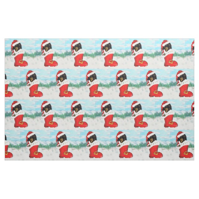 Doxie Tomte Tyg (Fat Quarter)