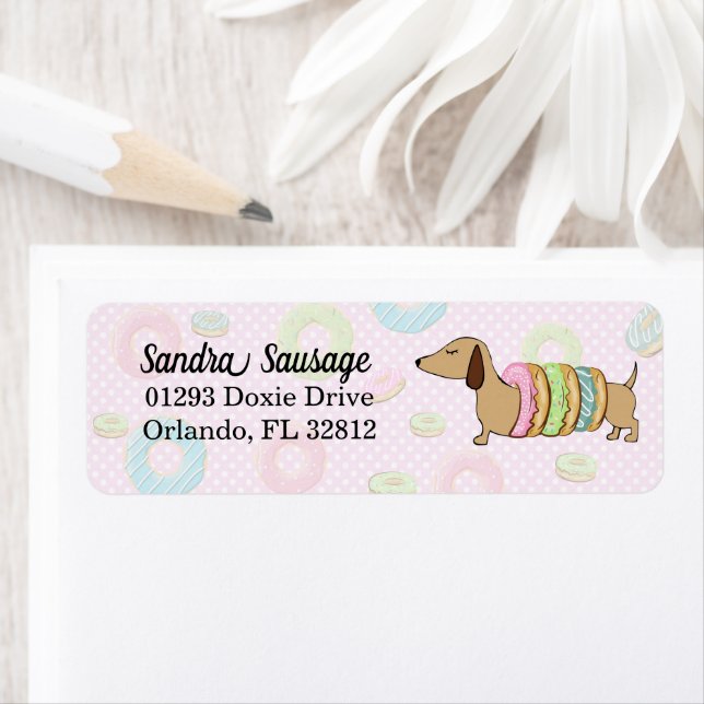 Doxier för doxor och Returetiketter för doxor Returadress Etikett (Insitu)