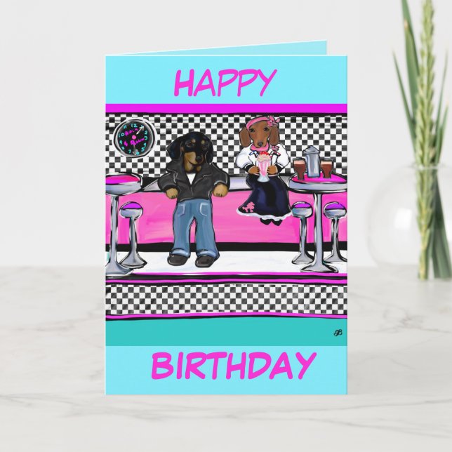 Doxies Rock and Roll Kort (Framsida)