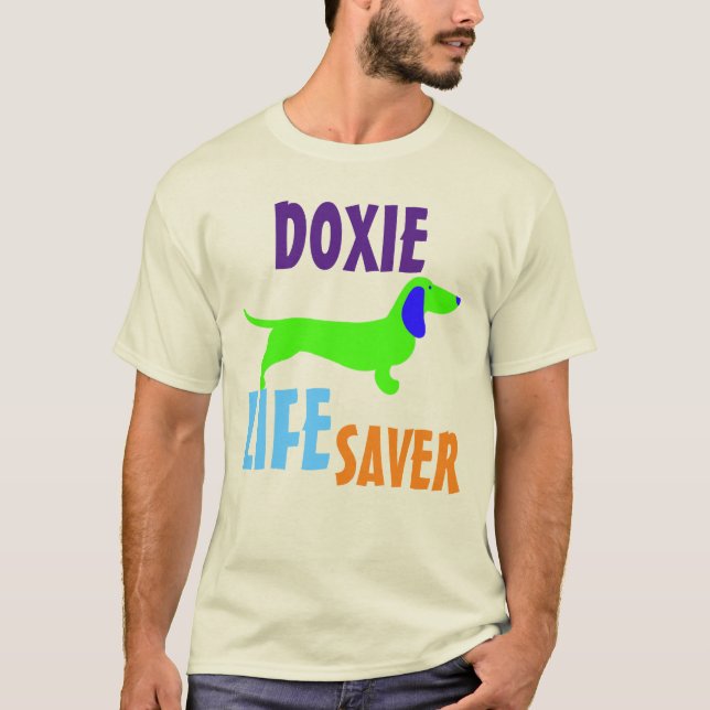 Doxieslivsparare T Shirt (Framsida)
