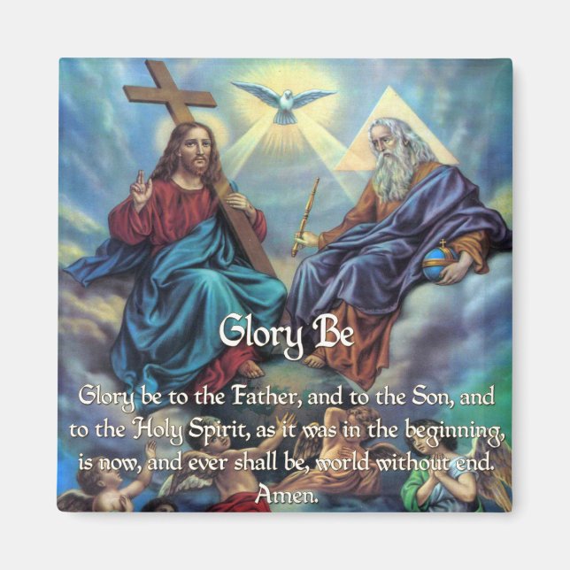 Doxologi - Glory Be Magnet (Framsidan)