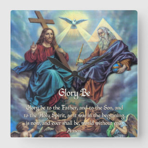 Doxology - härlighet är fyrkantig klocka