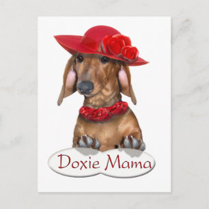 Doxy Mamma Vykort