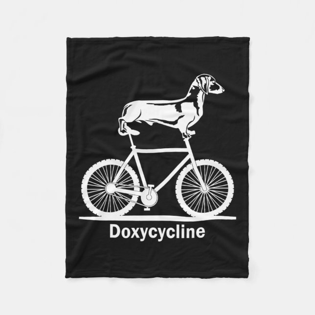 Doxycycliine Pharmacy Pun Funny Veterinary Pharmac Fleecefilt (Framsidan)