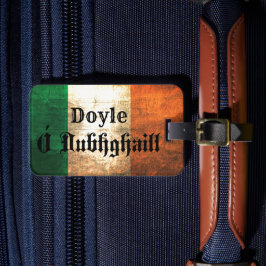 Doyle Irish Flagga Bagagebricka