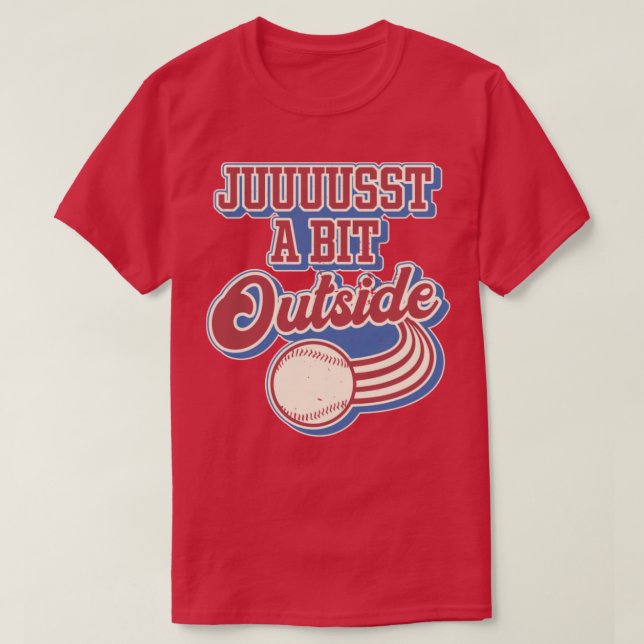 Doyle Juuust en bit utanför Baseball Fläkt Art T Shirt (Design framsida)
