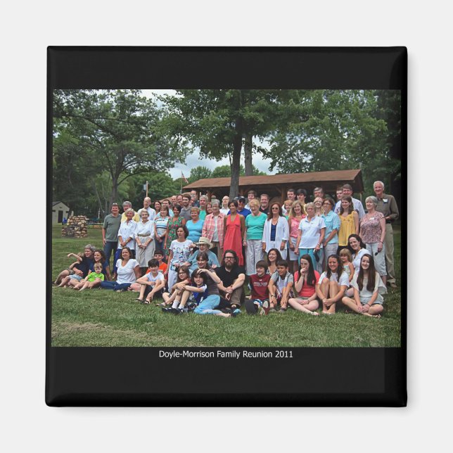 Doyle-Morrison Family Reunion 2011 Magnet (Framsidan)
